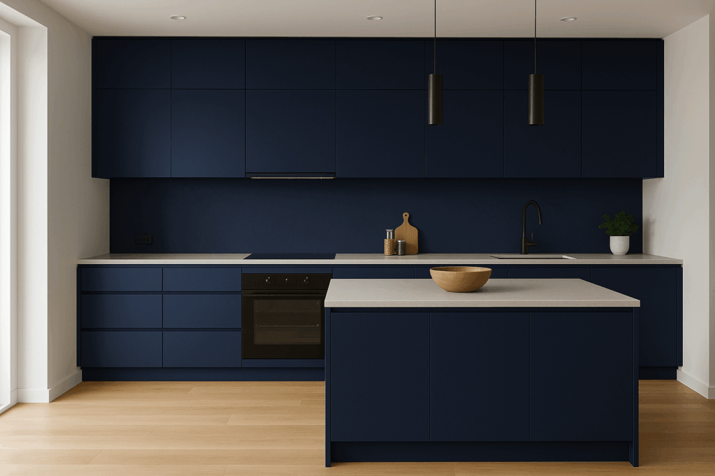 bleu foncé
